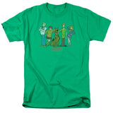 Scooby Doo Scooby Gang Mens T Shirt Kelly Green Officially Licensed - POPvault