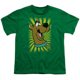 Scooby Doo™ T Shirt Kids Youth T Shirt Kelly Green Officially Licensed - POPvault