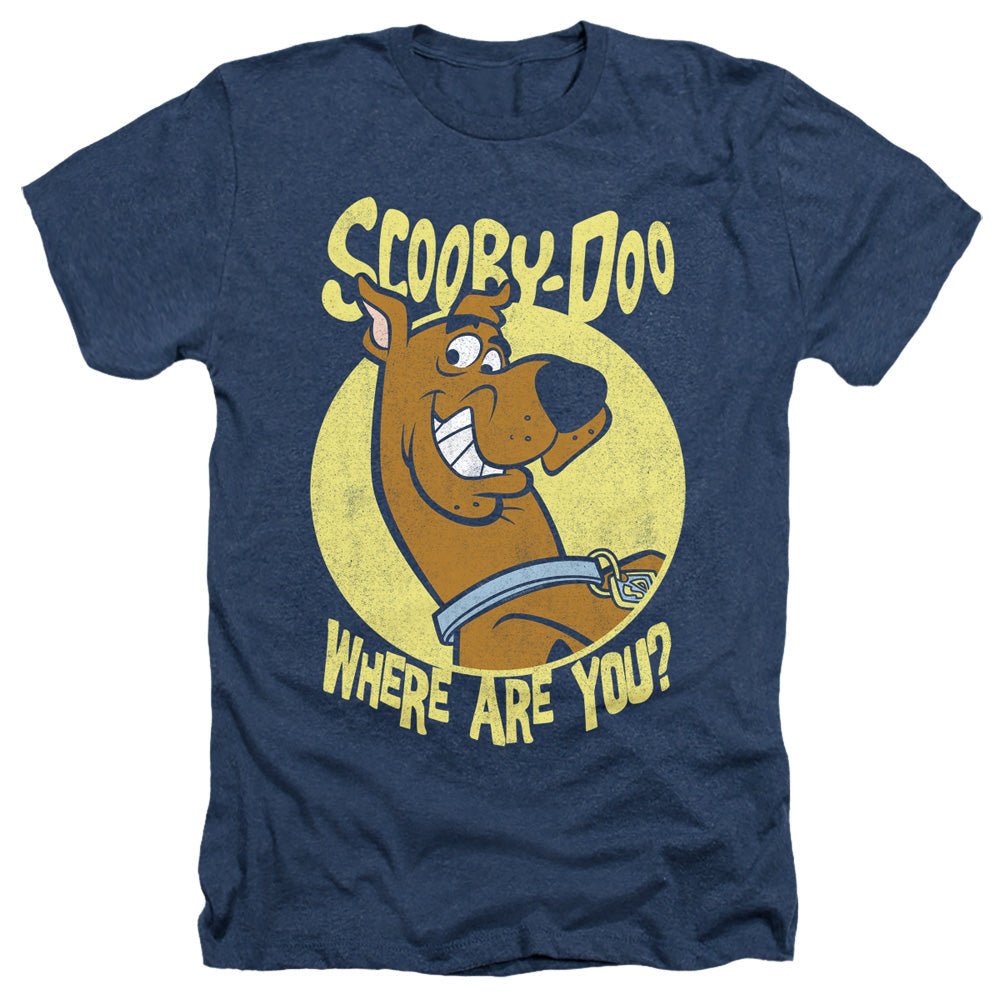 Scooby Doo Where Are You Heather Mens T Shirt Navy Blue Officially Licensed - POPvault