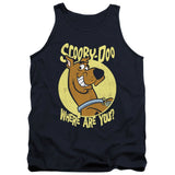 Scooby Doo Where Are You Mens Tank Top Shirt Navy Officially Licensed - POPvault