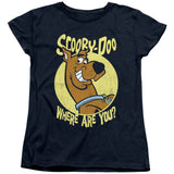 Scooby Doo Where Are You Womens T Shirt Navy Blue Officially Licensed - POPvault