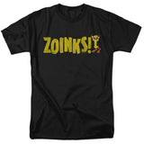 Scooby Doo Zoinks Mens T Shirt Black Officially Licensed - POPvault