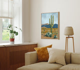 Serene Desert Landscape - Canvas Art - POPvault