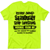 Should Stop Expecting - Safety Yellow Shirts - POPvault