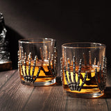 Skeleton Hand Cocktail 10 Oz. Glasses (Set of 2) - POPvault