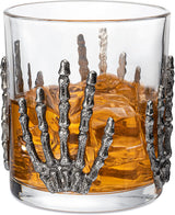 Skeleton Hand Cocktail 10 Oz. Glasses (Set of 2) - POPvault