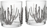 Skeleton Hand Cocktail 10 Oz. Glasses (Set of 2) - POPvault