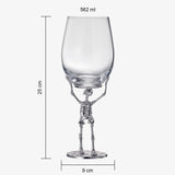 Skeleton Stemmed 19 Oz. Wine Glass Single - POPvault