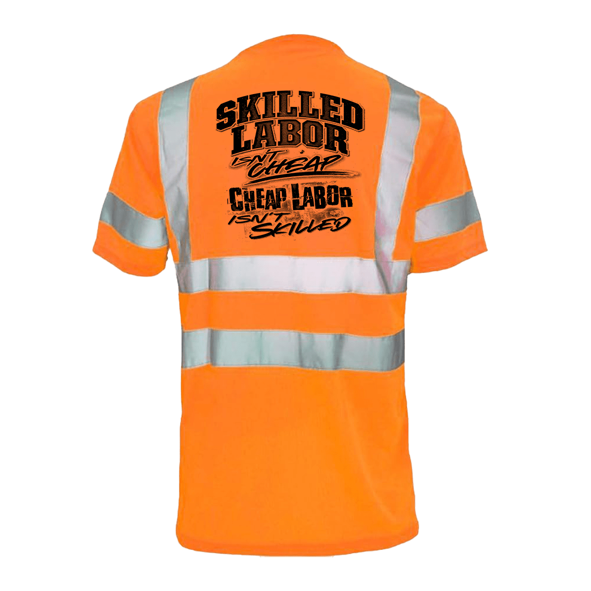 Skilled Labor - Reflective Safety T-Shirt - POPvault