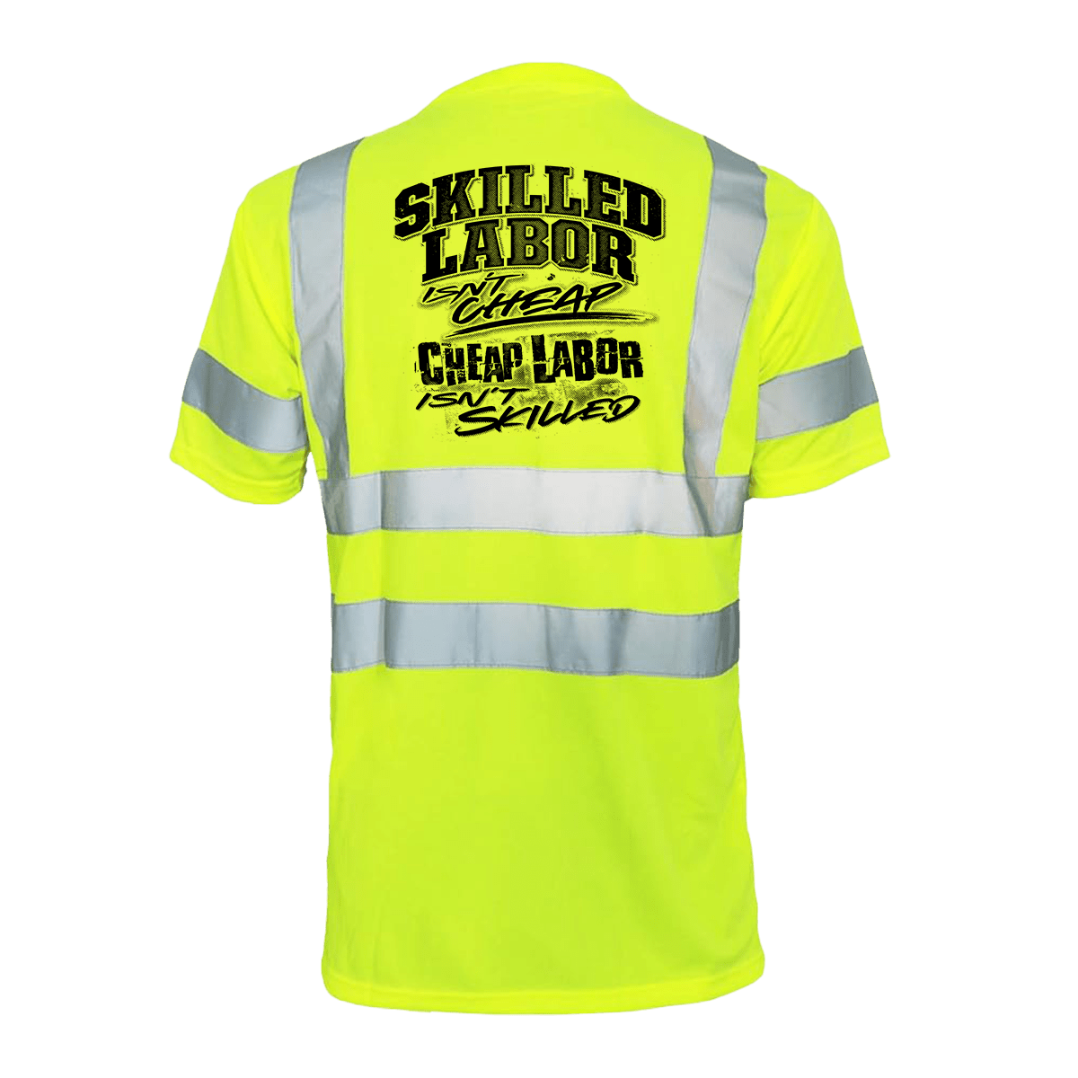Skilled Labor - Reflective Safety T-Shirt - POPvault