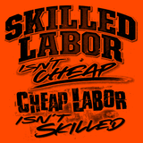 Skilled Labor - Safety Yellow T-Shirt - POPvault