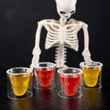 Skull Shot Glasses - Set of 4 (2.5 fl. oz.) - POPvault