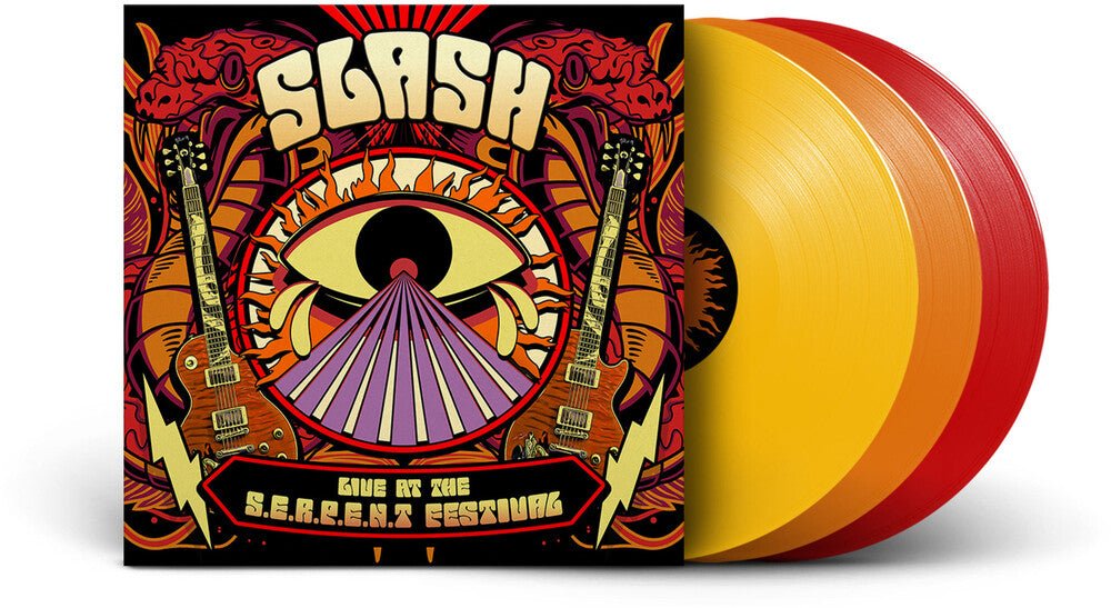 Slash - Live at the S.E.R.P.E.N.T Festival [Tri - Color 3LP] Vinyl Record - POPvault