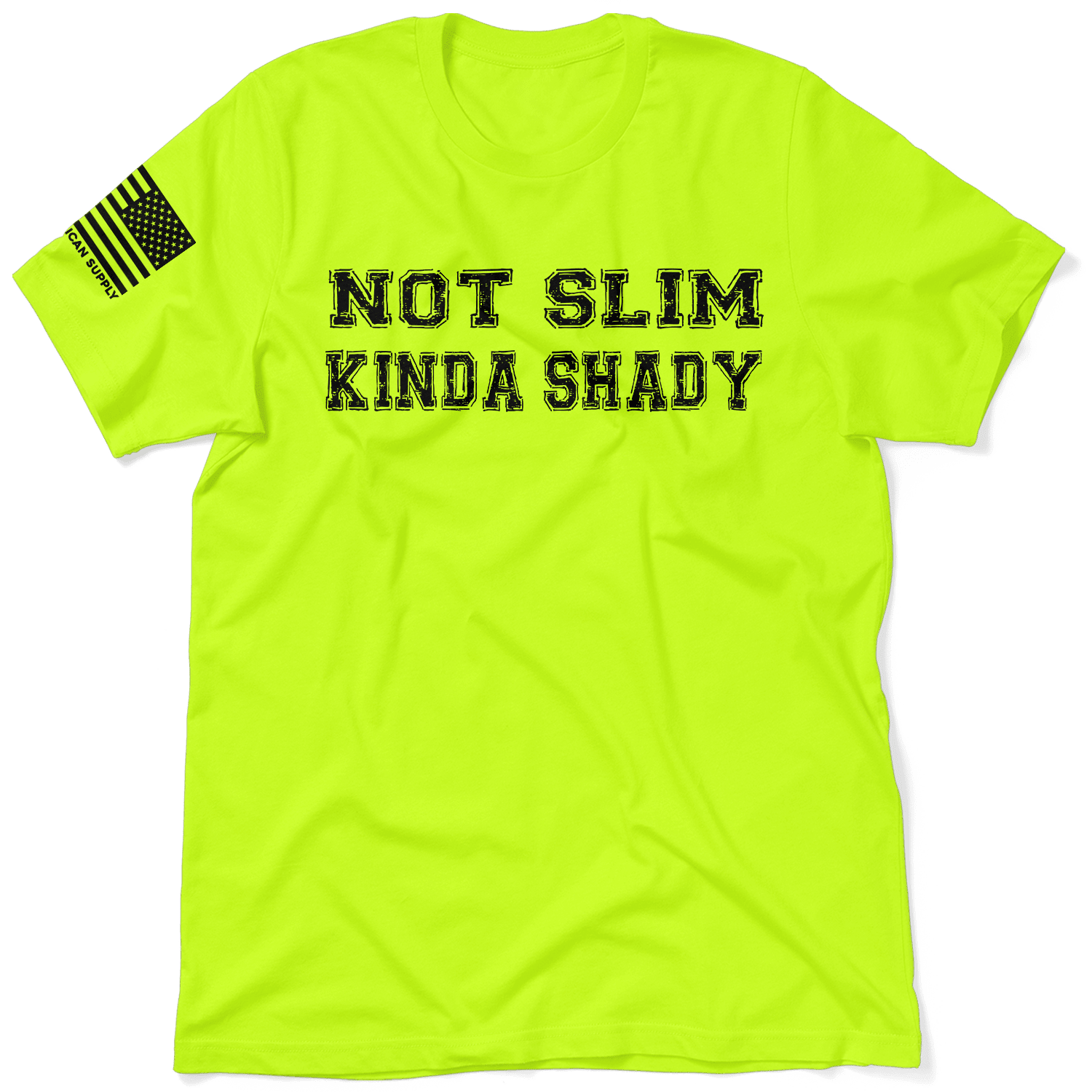 Slim Shady - Safety Yellow T-Shirt - POPvault