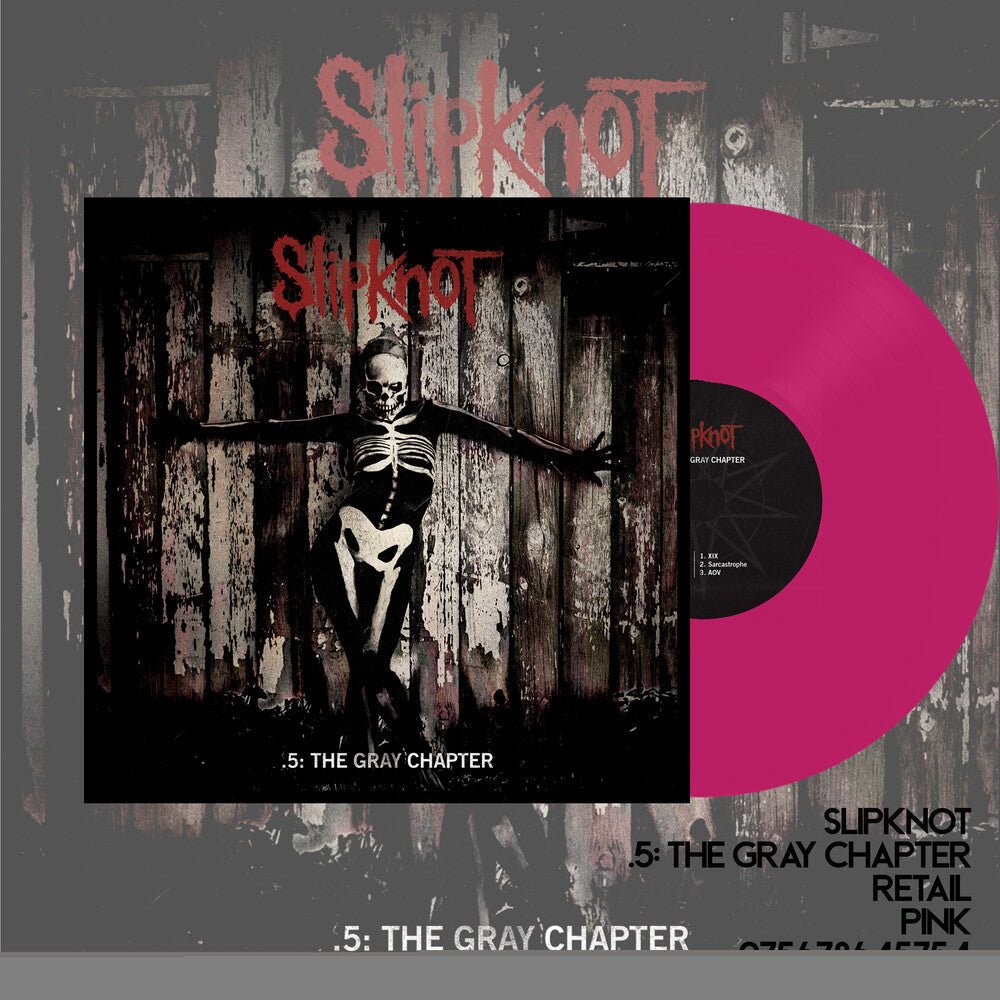 Slipknot - .5: The Gray Chapter [Pink 2LP] Vinyl Record - POPvault