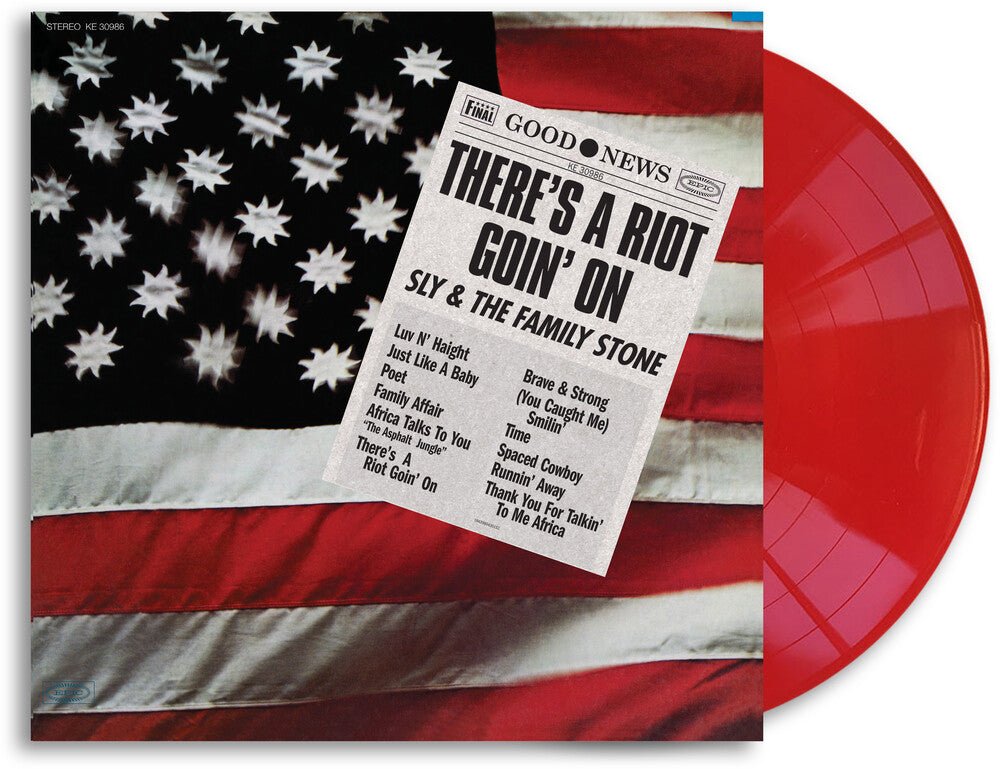 Sly & The Family Stone - There’s A Riot Goin’ On [Red LP] Vinyl Record - POPvault