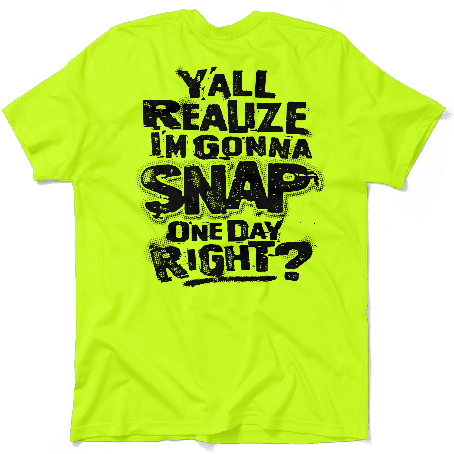 Snap - Safety Yellow T-Shirt - POPvault