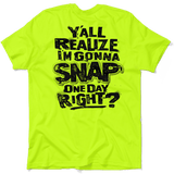 Snap - Safety Yellow T-Shirt - POPvault