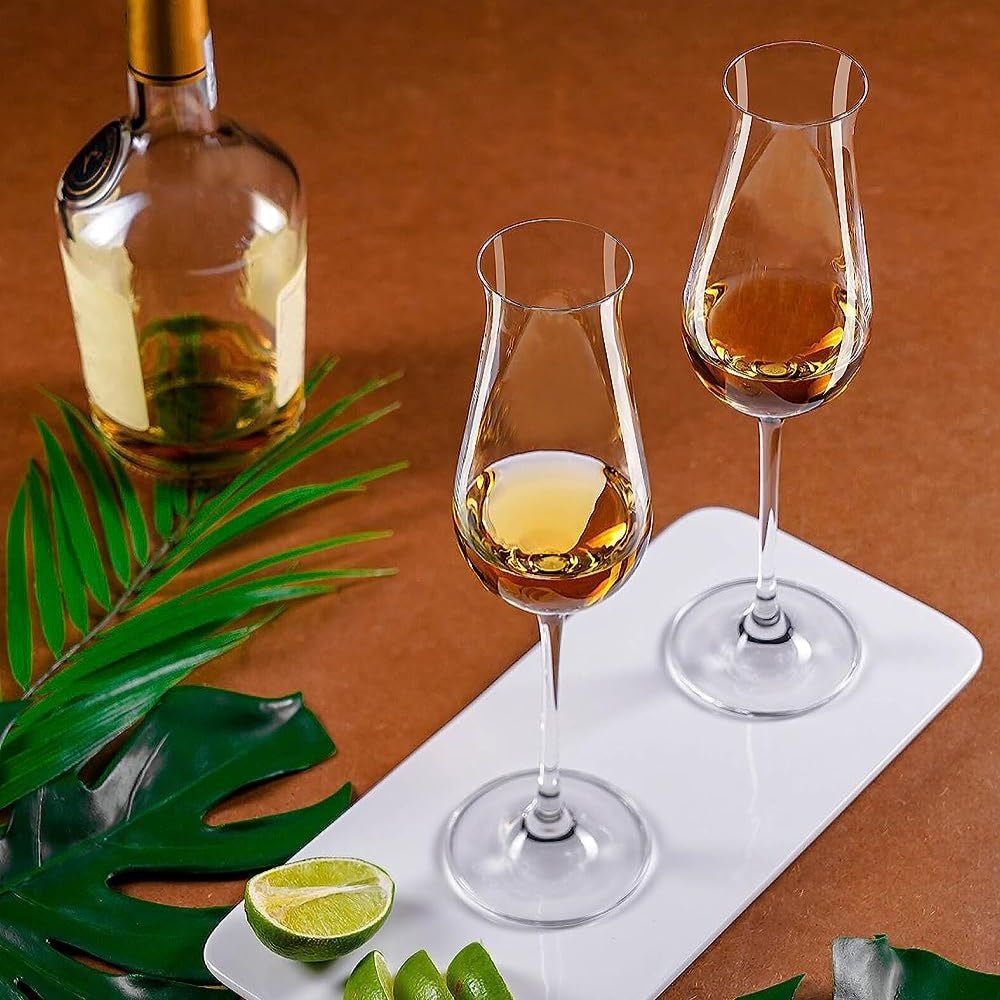 Specialty Tequila/Whiskey Tasting Cordial Glasses - Luxury Glassware - (240 mL / 8 fl. oz) - POPvault