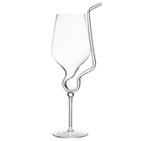 Spiral Straw 16 Oz. Stemmed Wine Glass Single - POPvault