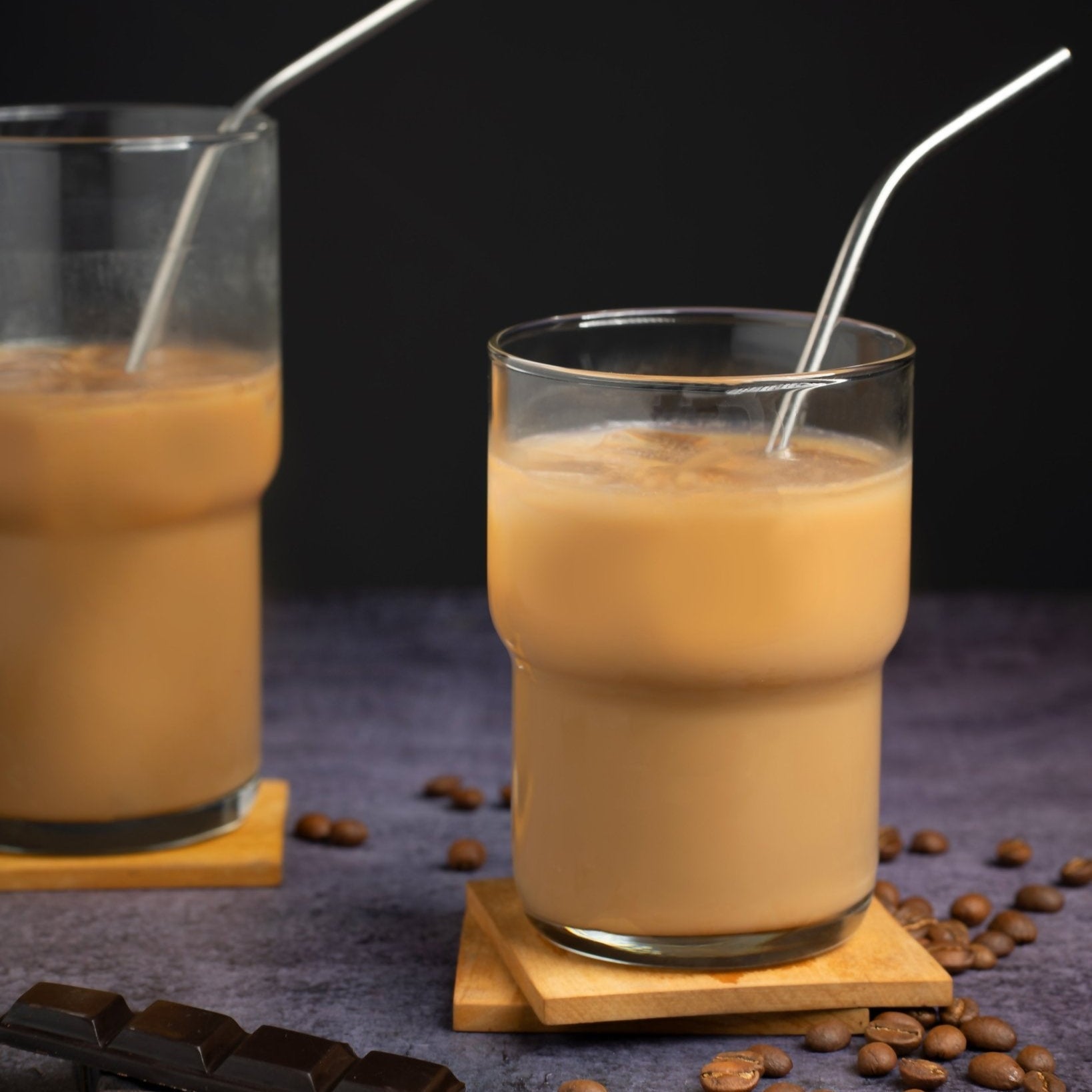Stackable Iced Coffee Glasses - (15oz/21oz) - POPvault