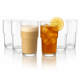 Stackable Iced Coffee Glasses - (15oz/21oz) - POPvault