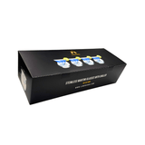 Stemless Martini Glasses With Chiller 5.5oz - (Set of 2 or 4) - POPvault