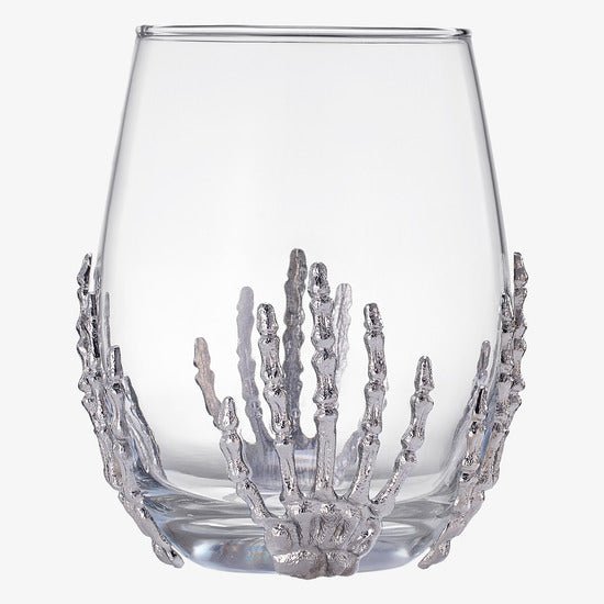Stemless Skeleton 17 Oz. Wine Glass Single - POPvault