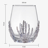 Stemless Skeleton 17 Oz. Wine Glass Single - POPvault