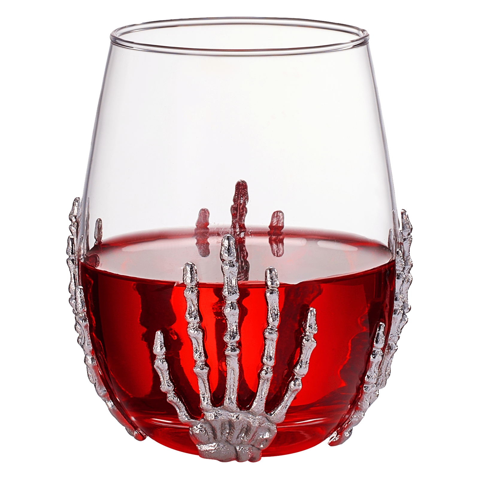Stemless Skeleton 17 Oz. Wine Glass Single - POPvault