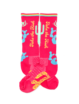 Take the Risk Hot Pink Performance Socks - POPvault - Buddify - March 2024 - socks