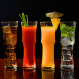 Tall Napoli Hurricane Cocktail Glasses - Handcrafted Cocktail Glass Set (15oz) - POPvault