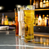 Tall Napoli Hurricane Cocktail Glasses - Handcrafted Cocktail Glass Set (15oz) - POPvault