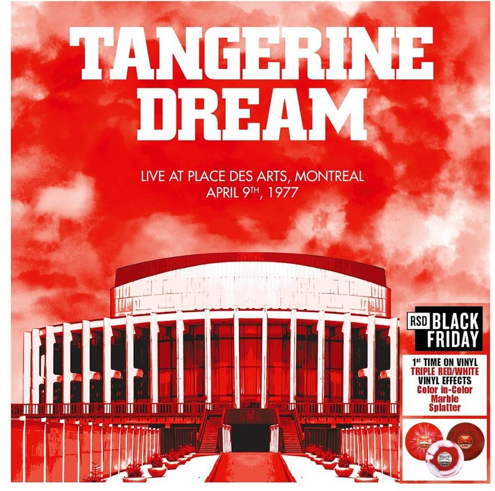 Tangerine Dream - Live At Place Des Arts Montreal April 10 77 [RSD Black Friday 2025] Vinyl Record - POPvault