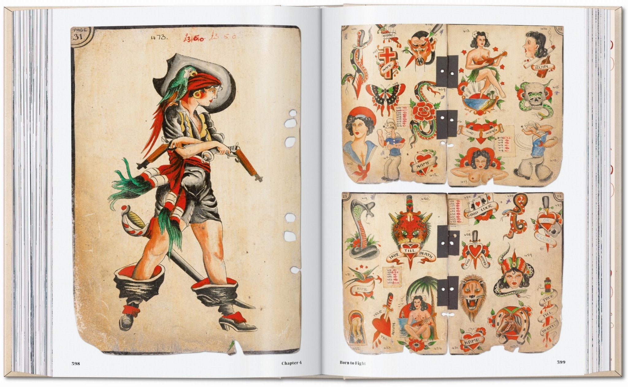 TATTOO. 1730s - 1970s. Henk Schiffmacher’s Private Collection. 45th Ed. (German, French, English) - POPvault