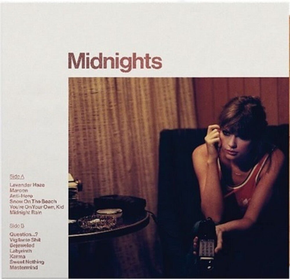 Taylor Swift - Midnights [Blood Moon Edition LP] Vinyl Record - POPvault