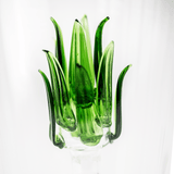 Tequila 750 ml Decanter Set With Agave Plant Decor And 6 Agave 3 Oz. Shot Glasses In A Stand - POPvault