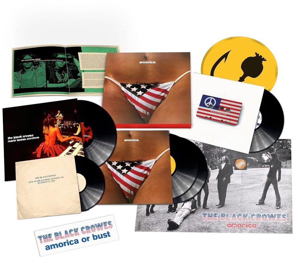 The Black Crowes - Amorica. - [Super Deluxe 180g 5 LP] Vinyl Record - POPvault