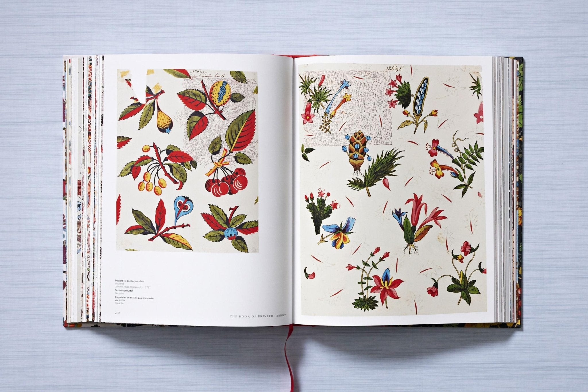 The Book of Printed Fabrics. From the 16th century until today (German, French, English) - POPvault