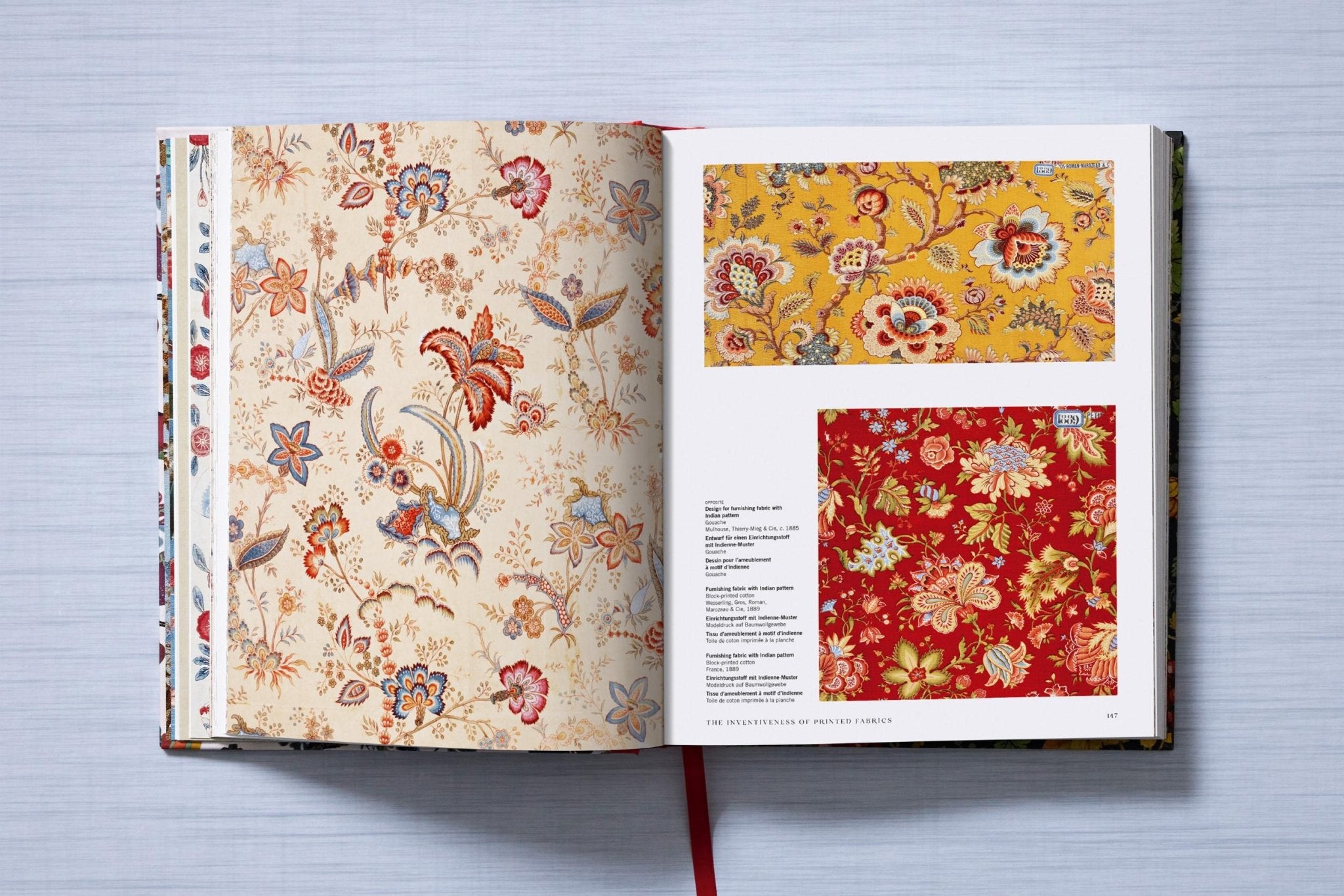 The Book of Printed Fabrics. From the 16th century until today (German, French, English) - POPvault
