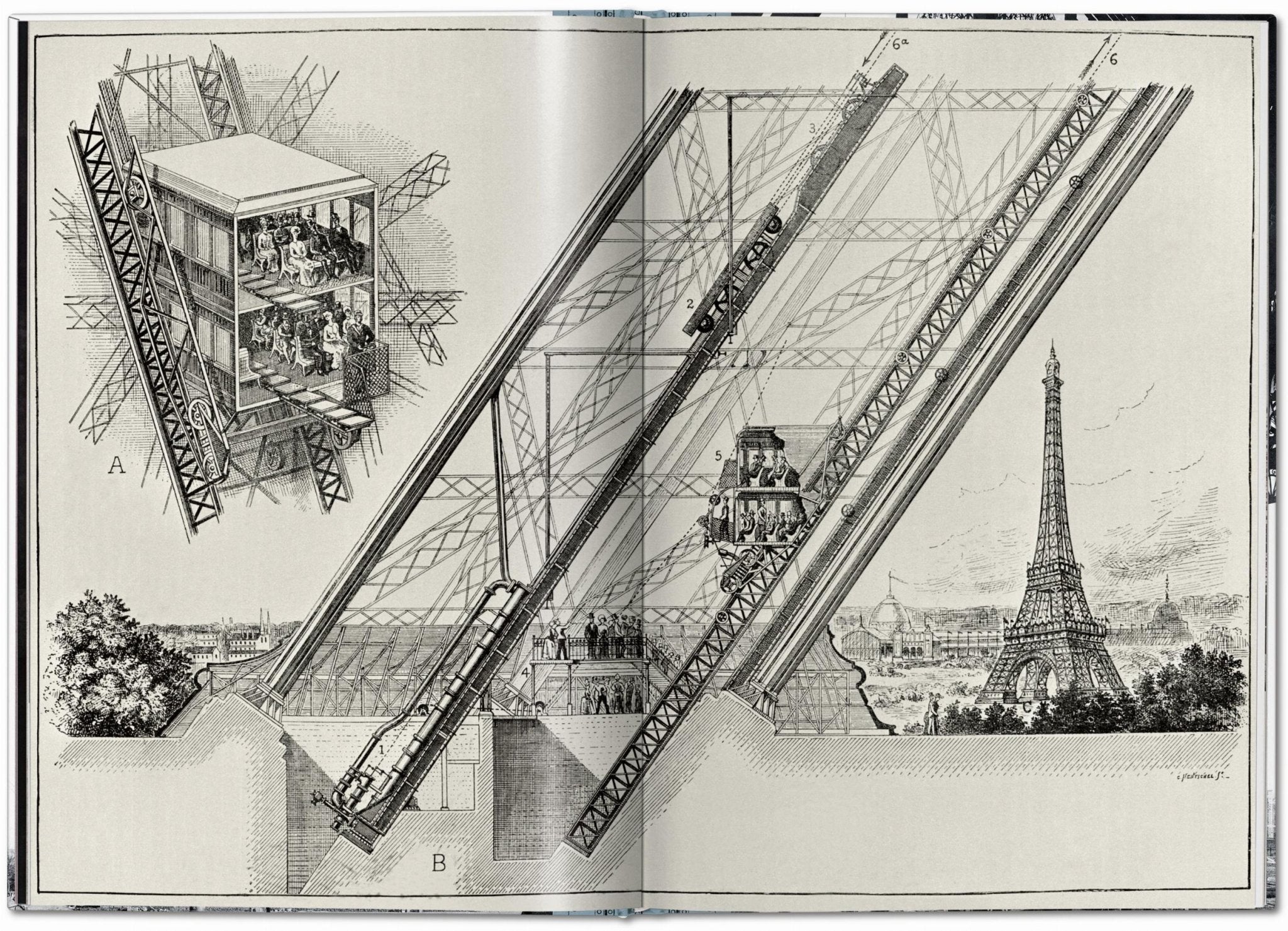 The Eiffel Tower (German, French, English, Italian) - POPvault