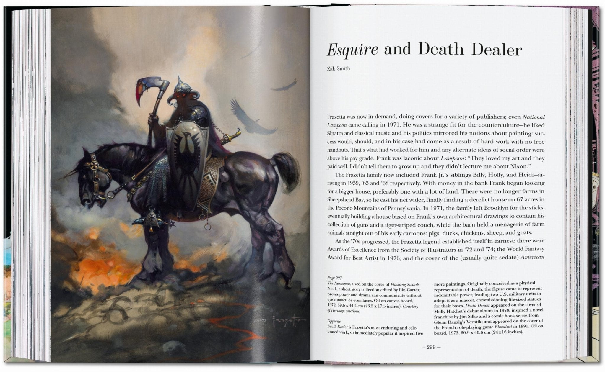 The Fantastic Worlds of Frank Frazetta. 45th Ed. (German, French, English) - POPvault