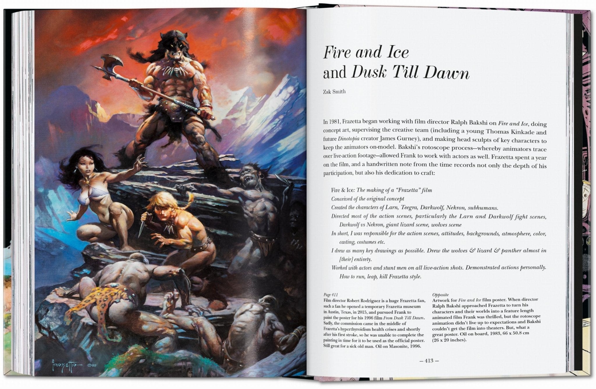 The Fantastic Worlds of Frank Frazetta. 45th Ed. (German, French, English) - POPvault