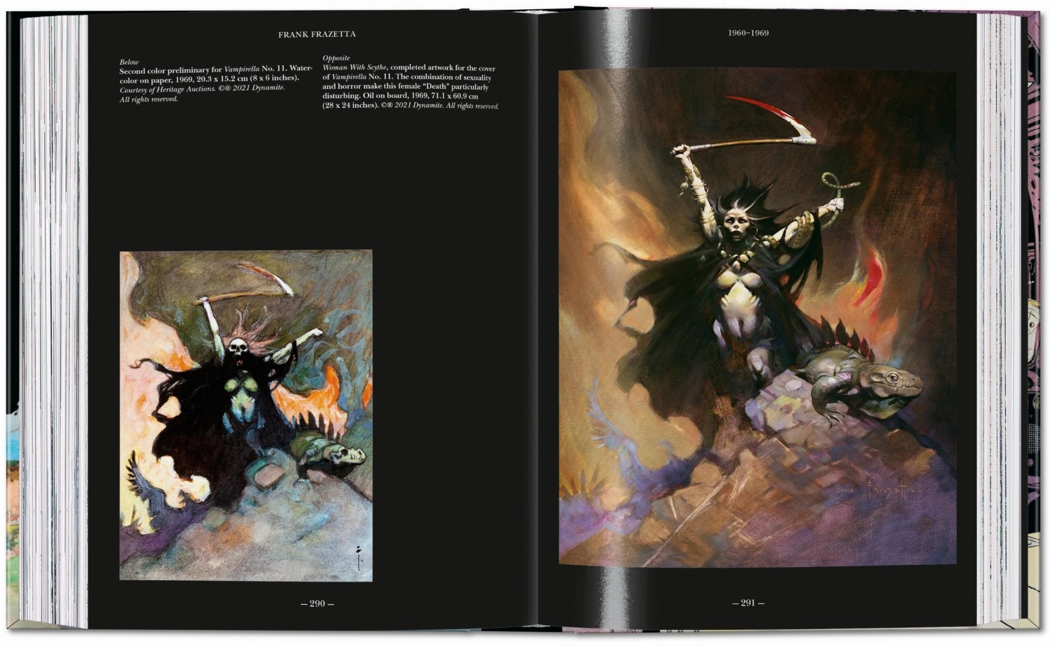The Fantastic Worlds of Frank Frazetta. 45th Ed. (German, French, English) - POPvault