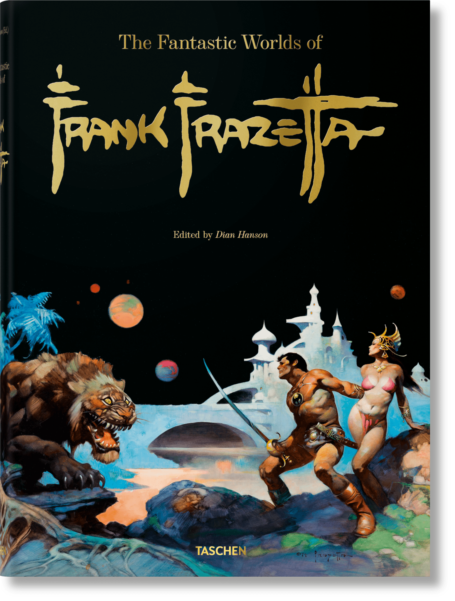 The Fantastic Worlds of Frank Frazetta (German, French, English) - POPvault