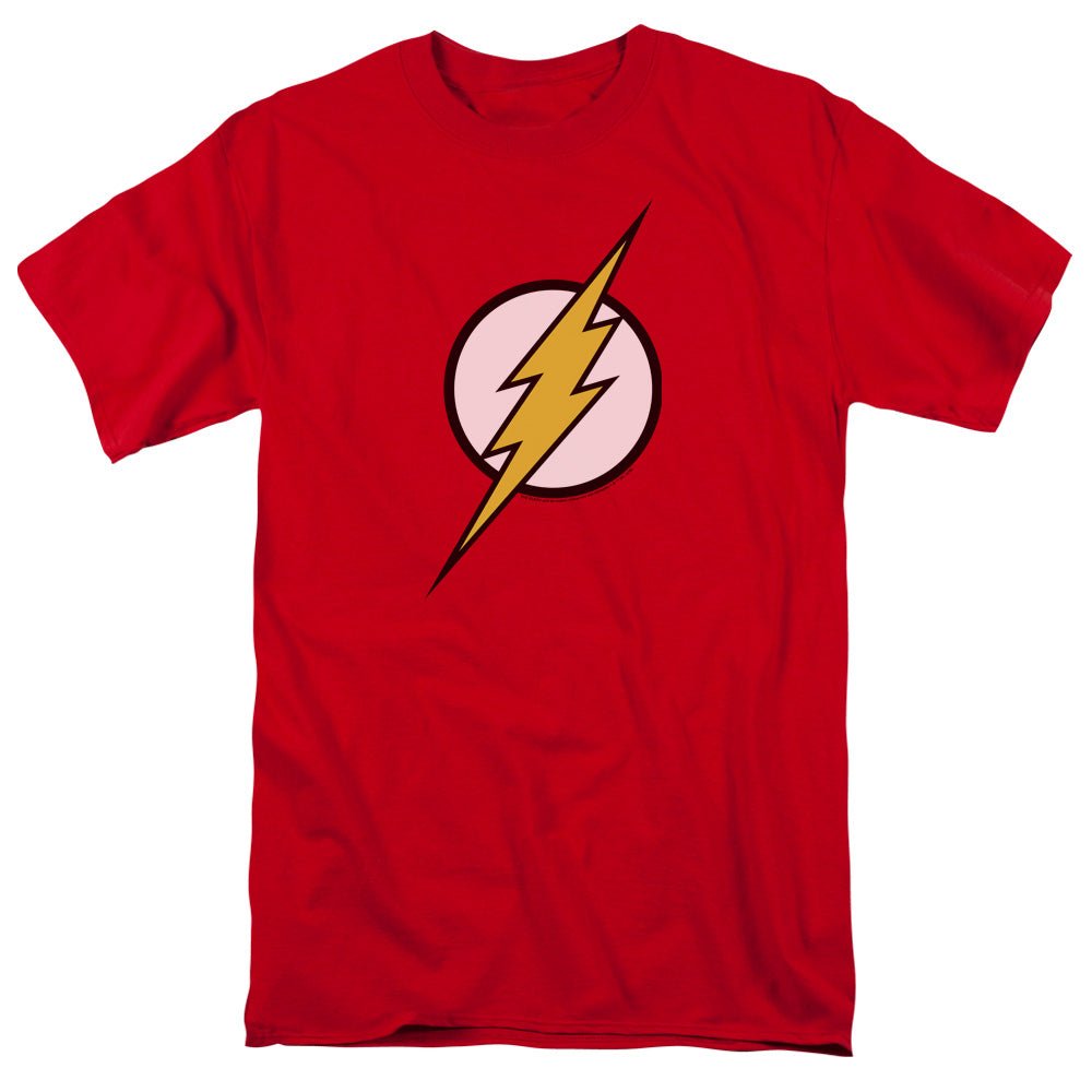 The Flash Logo Mens T Shirt Red Officially Licensed - POPvault