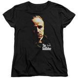 The Godfather Don Vito Womens T Shirt Black Officially Licensed - POPvault