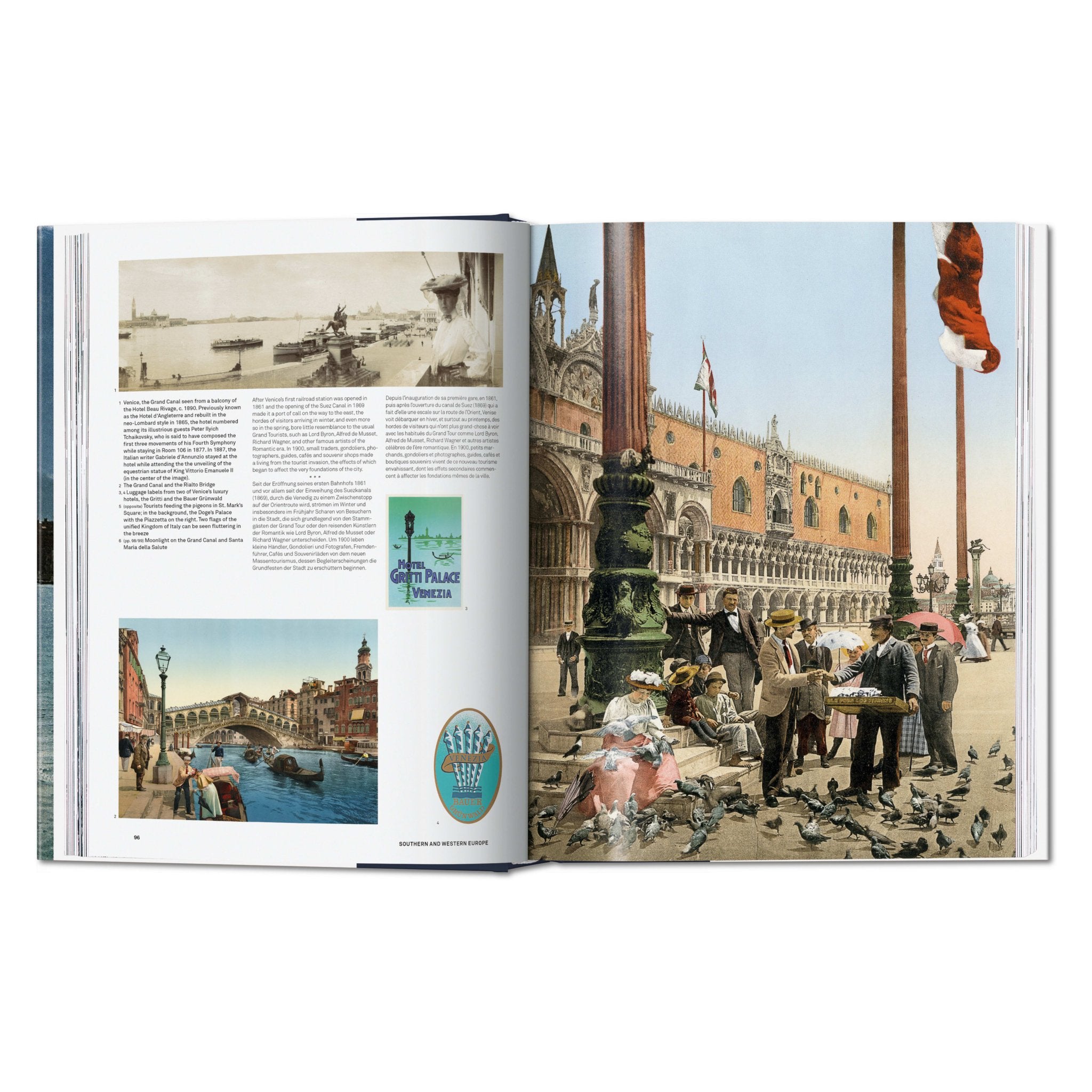 The Grand Tour. The Golden Age of Travel (German, French, English)-POPvault