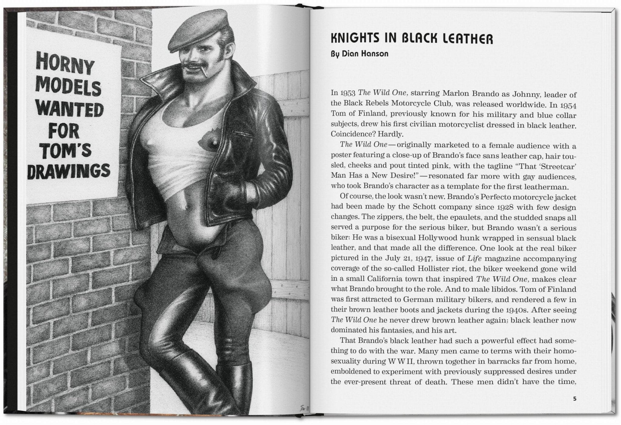The Little Book of Tom. Bikers (German, French, English) - POPvault