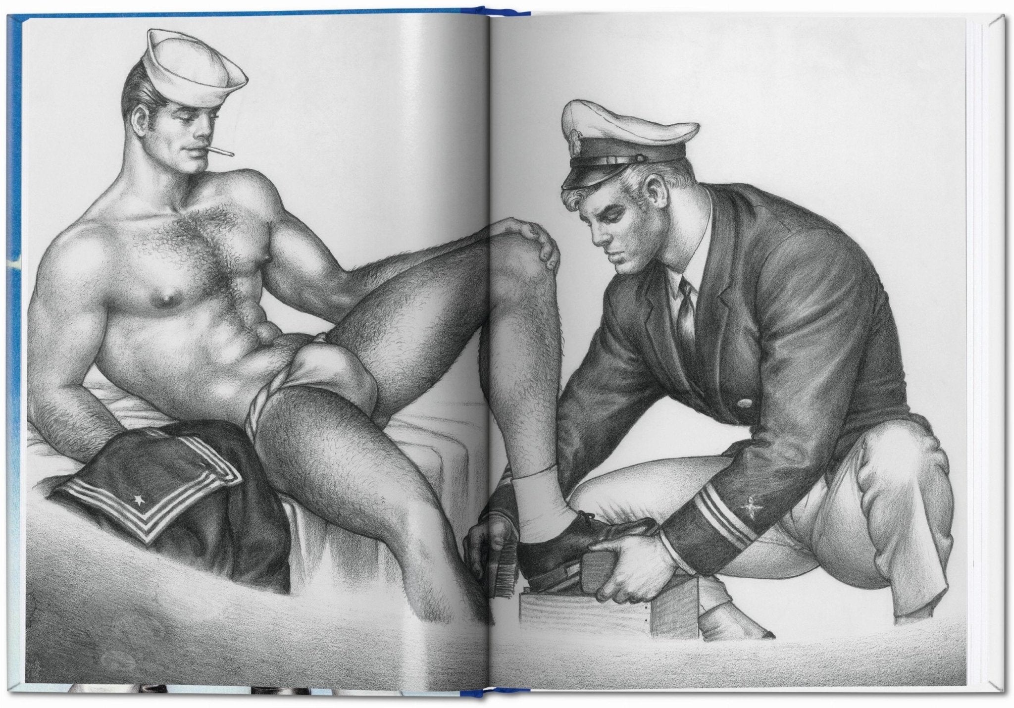 The Little Book of Tom. Military Men (German, French, English) - POPvault